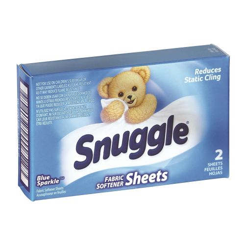 Snuggle® Fabric Softener Dryer Sheets for Coin Vend Machine, 2 Sheets/Box